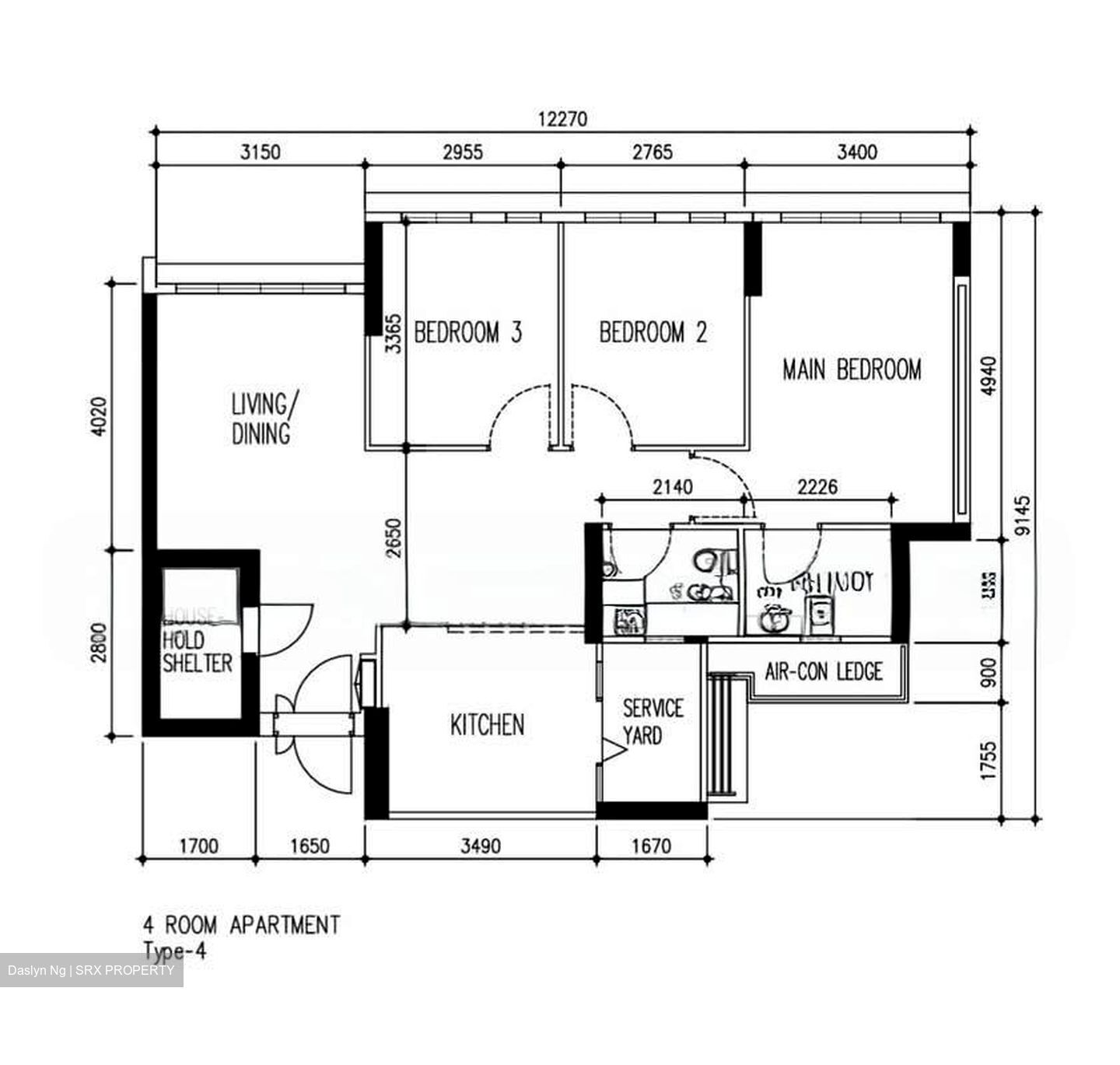 Blk 682B Waterway View (Punggol), HDB 4 Rooms #551962431